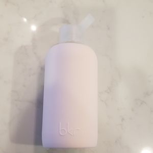 Bkr Glass Water Bottle 16oz Tutu Pale Pink